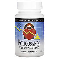 Полікозанол з коензимом Q10 Source Naturals (Policosanol with Co-enzyme Q10) 120 таблеток