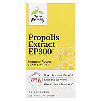 Бджолиний прополіс EuroPharma, Terry Naturally (Propolis) 60 капсул