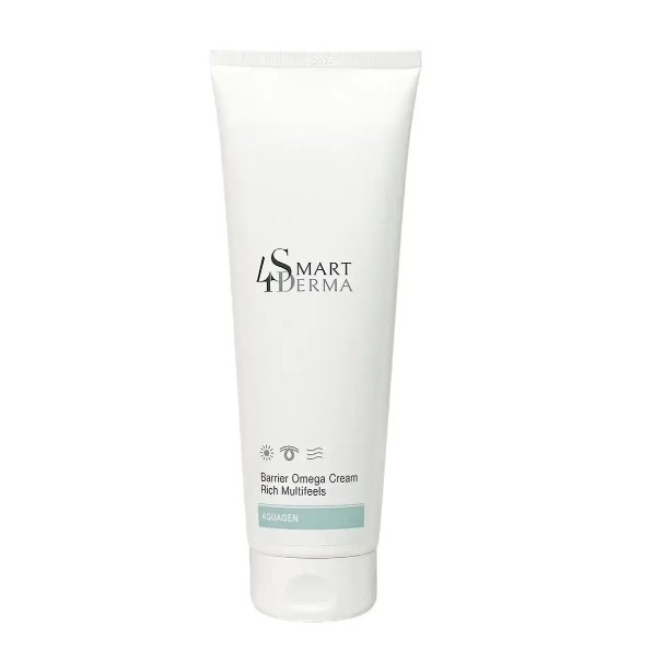 Розкішний живильний крем із церамідами Smart4Derma Aquagen Barrier Omega Cream Rich Multieels