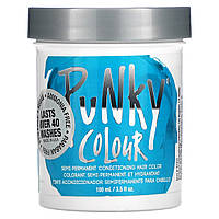 Напівперманентний кондиціонер для волосся, бірюзовий, Punky Color, 3,5 рідкої унції (100 мл)