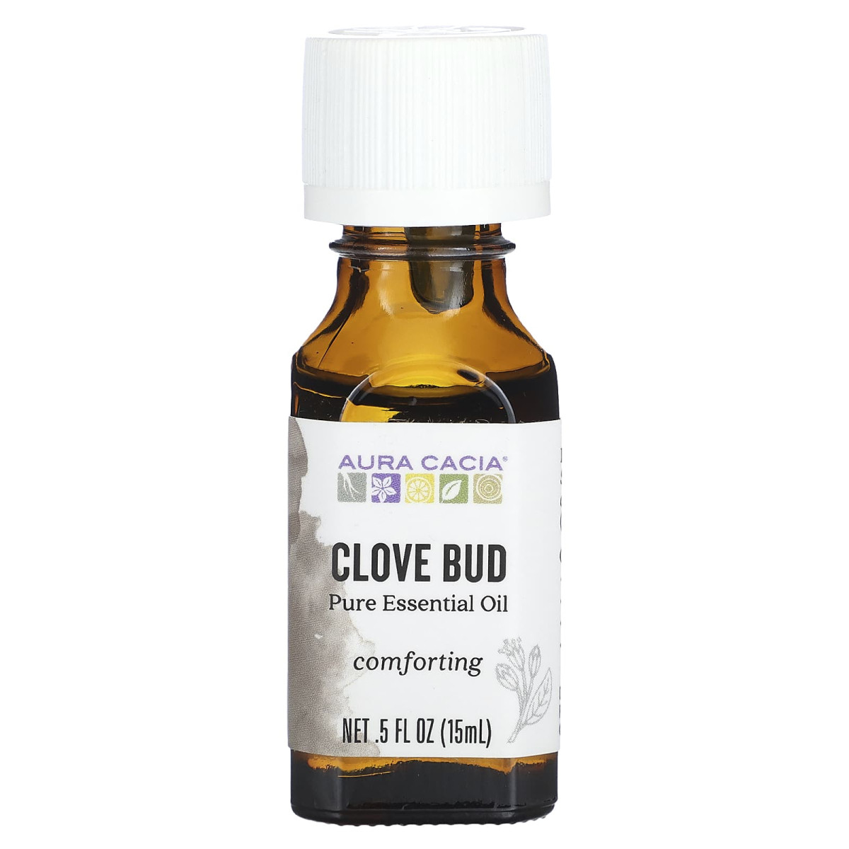 Ефірна олія гвоздики Aura Cacia (Clove Bud) 15 мл