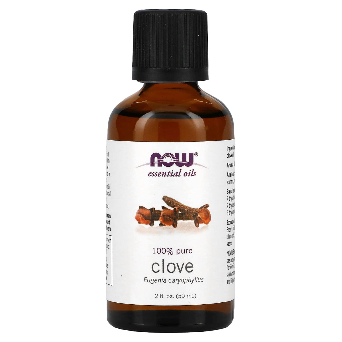 Ефірна олія гвоздики Now Foods (Essential Oils Clove Oil Balancing Aromatherapy Scent) 59 мл