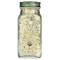 Часникова сіль, Simply Organic, 4,7 унції (133 г)