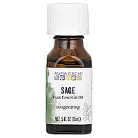 Ефірна олія шавлії Aura Cacia (Sage) 15 мл
