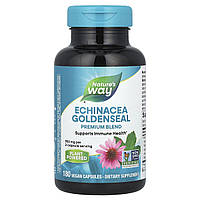 Ехінацея і гідрастіс Nature's Way (Echinacea Goldenseal) 900 мг 180 капсул