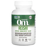Рейша Organic Mushroom Nutrition (Reishi) 667 мг 90 вегетаріанських капсул