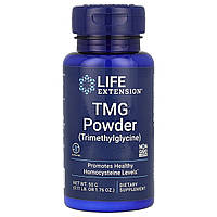 ТМГ Триметилгліцин порошок Life Extension (TMG Powder Trimethylglycine) 50 г