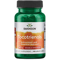 Токотрієноли - подвійна сила, Tocotrienols - Double Strength, Swanson, 100 мг, 60 капсул