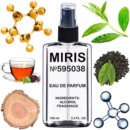 Парфуми MIRIS No595038 (аромат схожий на Mol. 01 + Black Tea) Унісекс 100 ml, фото 1