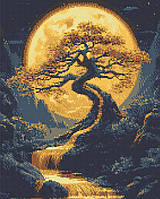 Алмазна мозаїка Магічне дерево 40х50 см Орігамі (OD3428)