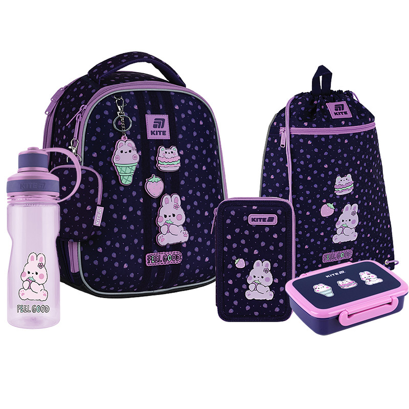 Шкільний набір Kite 5 в 1 Feel Good SET_K25-555S-8