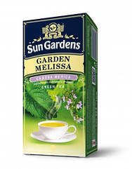 Чай зелений Sun Gardens  Garden Melissa у конвертах 25 пак*1,5г