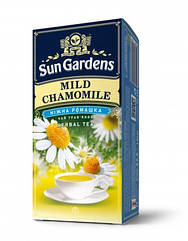 Чай трав'яний Sun Gardens  Mild Chamomile у конвертах 25*1,5г