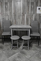 Кухонний комплект стіл розкладний, 2 стільці та 2 табурети