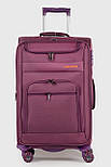 Середня тканинна валіза Three Birds 6016-2-PR фіолетова, фото 2