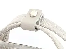 Рюкзак-сумка водонепроникний HIMAWARI 1881-28 бежевий з кишенею персикового кольору, фото 5