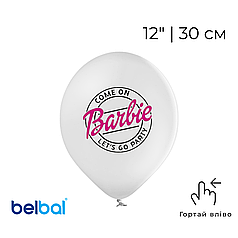 Принт 043 BELBAL-ББ 12" Барбі | Barbie - на білому