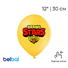 Принт 061 BELBAL-ББ 12" Гра на жовтому