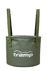 Відро Tramp ПВХ olive 12л UTRC-071 (164189) UTRC-071