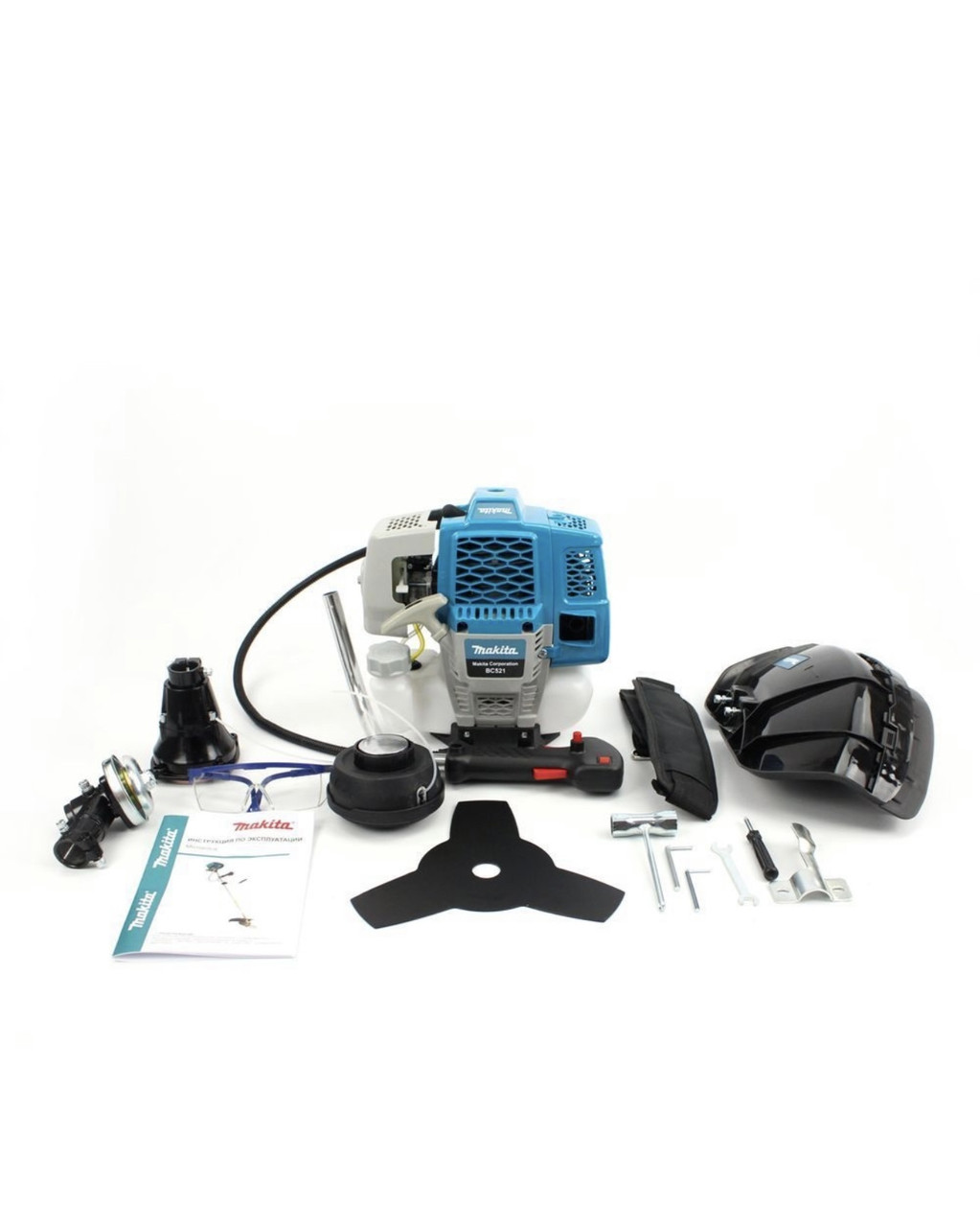 Мотокоса Makita BC 521 (4.8 кВт, 2х тактний) Бензокоса Макіта