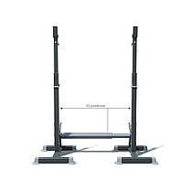 Стійки під штангу 3в1 Bugai – жим, присідання, бруси WCG, фото 3