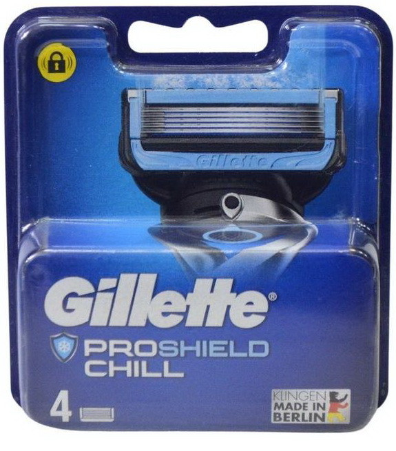 Картридж Gillette "Fusion" PROSHIELD CHILL (4)