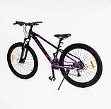 Велосипед спортивний Corso X-POWER на 26 дюймів, Violet 36150, фото 4