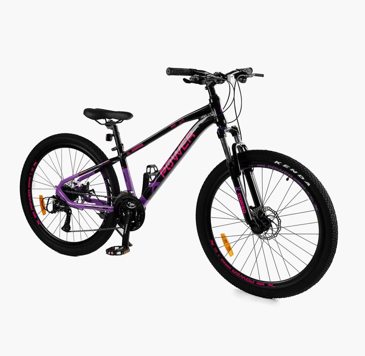 Велосипед спортивний Corso X-POWER на 26 дюймів, Violet 36150