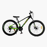 Велосипед спортивний Corso X-POWER на 26 дюймів, Light Green 79120, фото 3