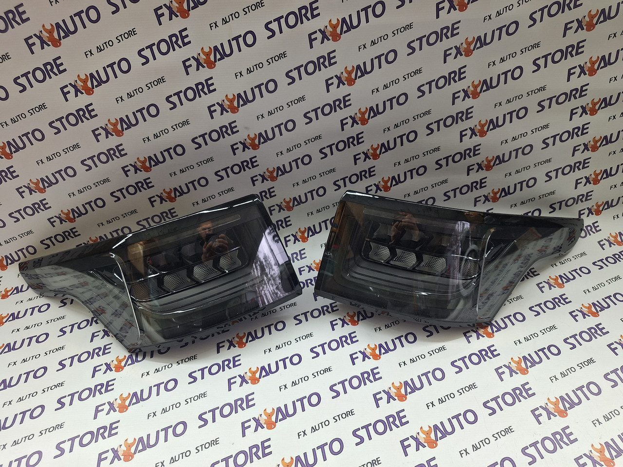 Ліхтарі ПАРА ЧОРНІ задні Range Rover Sport L494 2014-2022