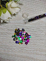 Паєтки для творчості  в колбі Асорті кольорів