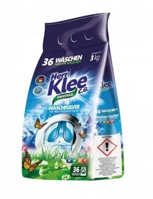 Пральний порошок універсальний Herr Klee 3 кг