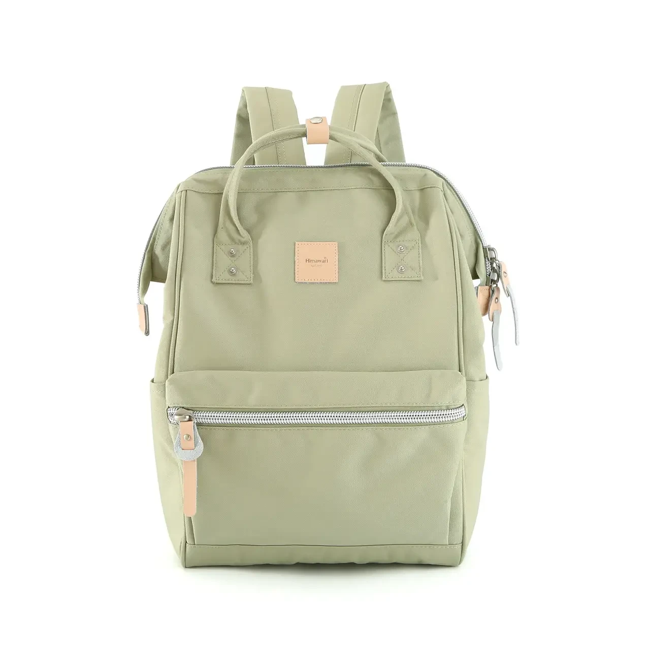 Рюкзак-сумка водонепроникний HIMAWARI 1881-38 оливковий  з кишенею для ноутбука та USB