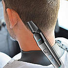 Тример для носа, вух і окантовки + 5 насадок, з USB / Машинка для носа / Акумуляторний тример для бороди, фото 5