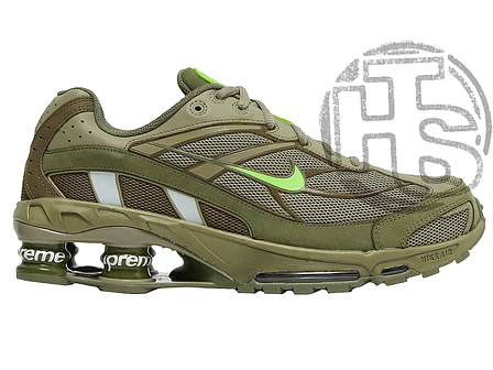 Чоловічі кросівки Найк Nike Shox Ride 2 Supreme Neutral Olive DN1615-200, фото 1