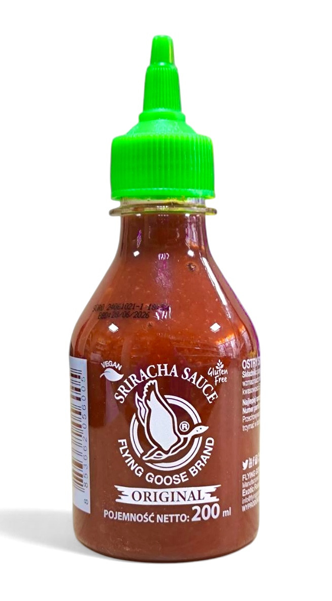Соус екстра-гострий SRIRACHA (Шрірача) Flying Goose Brand Таїланд, 200 мл