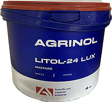 Автомобільні мастила Агрінол Літол-24 Luxe 4 кг, Мастило Agrinol