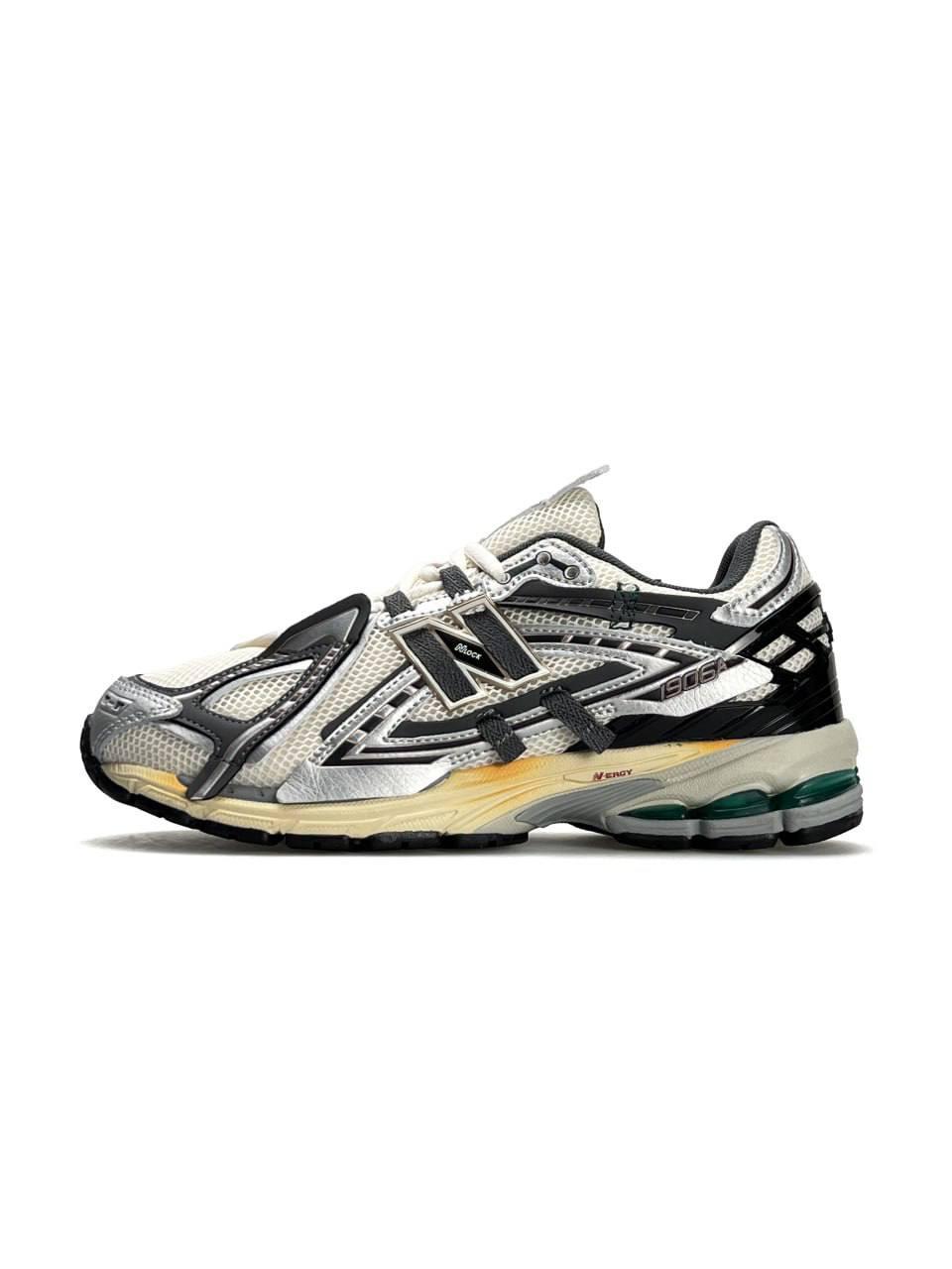 Чоловічі кросівки шкіра текстиль сітка New Balance 1906A Beige Silver Grey, кеди Нью Беланс 41