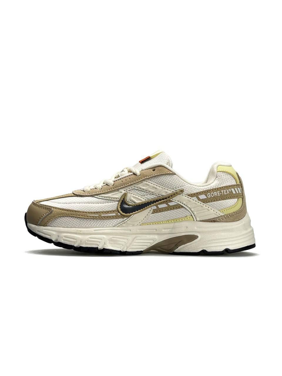 Жіночі кросівки шкіряні текстиль Nike Initiator W White Sand, кеди Найк шкіра текстильні 36