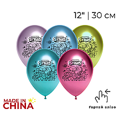 Принт 316 КИТАЙ-КТ 12" Хром Асорті | Гра герої