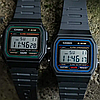 Наручний годинник Casio оригінал чорний F-91W retro collection, чоловічий Casio наручний годинник Касіо Ретро, фото 11