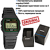 Наручний годинник Casio оригінал чорний F-91W retro collection, чоловічий Casio наручний годинник Касіо Ретро, фото 4