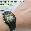 Наручний годинник Casio оригінал чорний F-91W retro collection, чоловічий Casio наручний годинник Касіо Ретро, фото 8