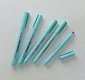 Маркер Текстовий Pastel 2-4 мм бірюзовий (2533-09-А) Axent