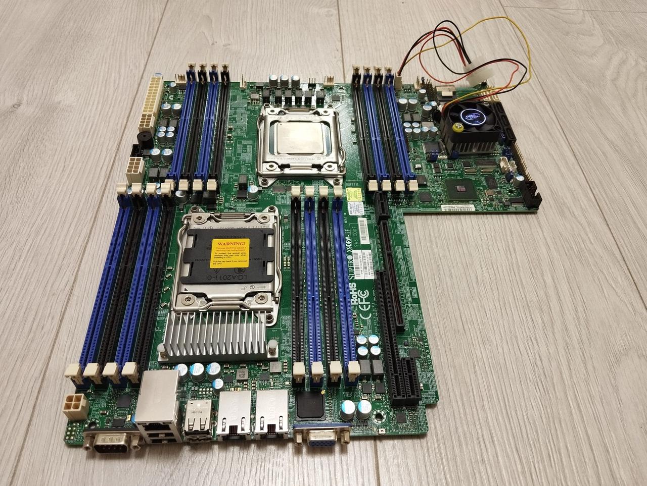 Серверна материнська плата Supermicro X9DRV-iF + Xeon E5-2695V2 12 ядер