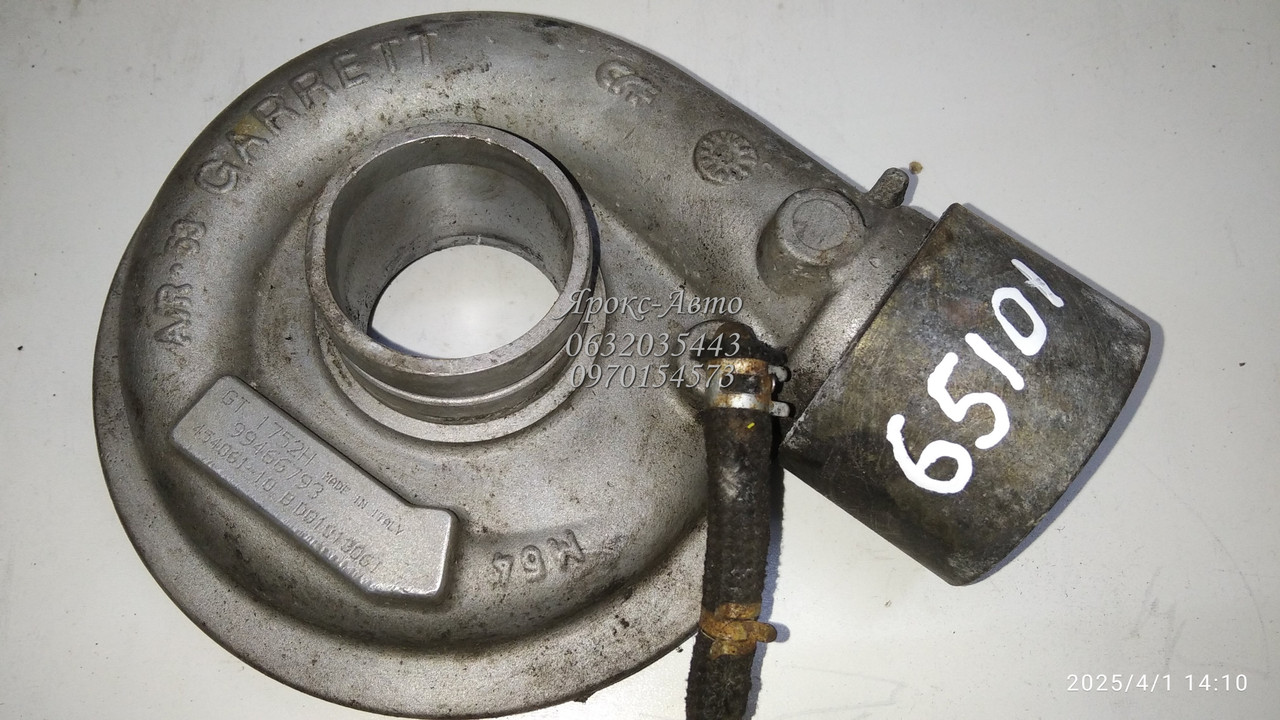 Холодна частина турбіни Fiat Ducato II/Renault Master II 2.8 000065101, фото 1