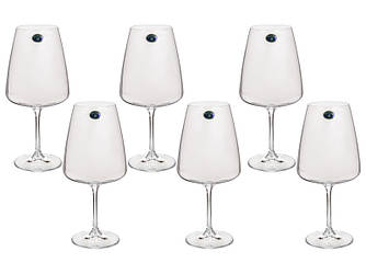 Набір келихів для вина corvus 750 мл 6 шт