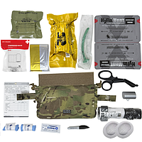 Индивидуальная аптечка первой помощи ROLL GEN2, набор №7, тактическая медицинская аптечка для ВСУ, туризма