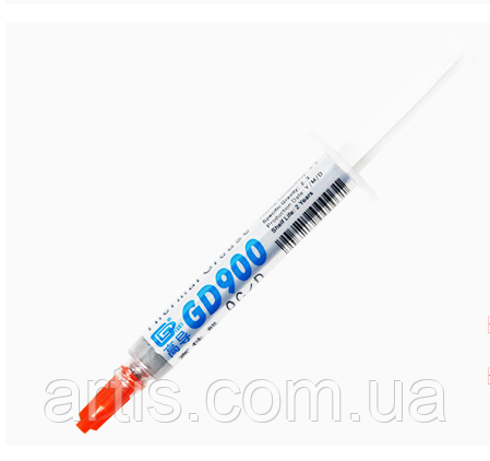 Термопаста GD900 якісна шприц 3 грам