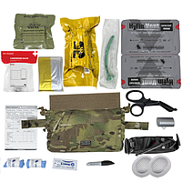 Индивидуальная аптечка первой помощи ROLL GEN2, набор №7, тактическая медицинская аптечка для ВСУ, туризма